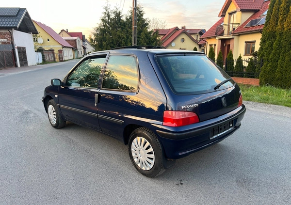 Peugeot 106 cena 4900 przebieg: 141222, rok produkcji 2001 z Łęczna małe 277